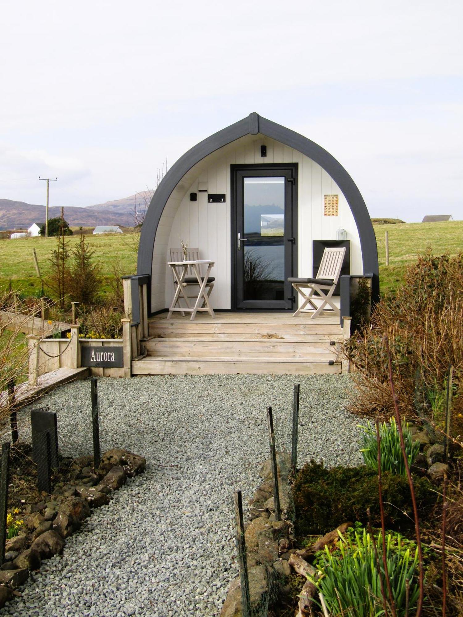 Harlosh Hideaways - Aurora Pod エクステリア 写真