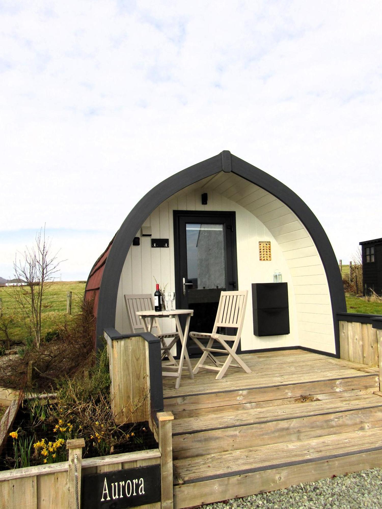 Harlosh Hideaways - Aurora Pod エクステリア 写真